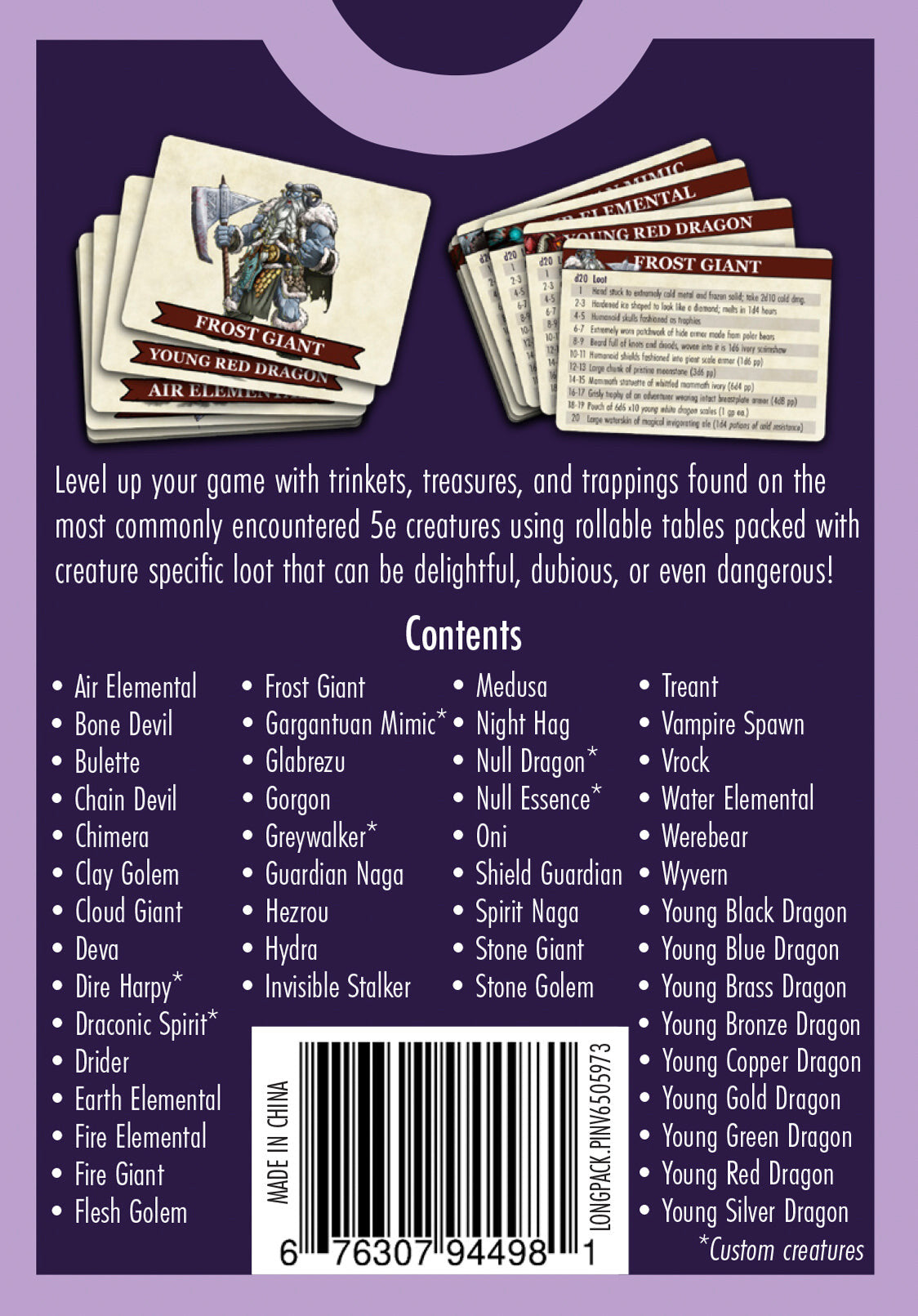 The Deck of Loot - Core Pack 2 - CR 5-10