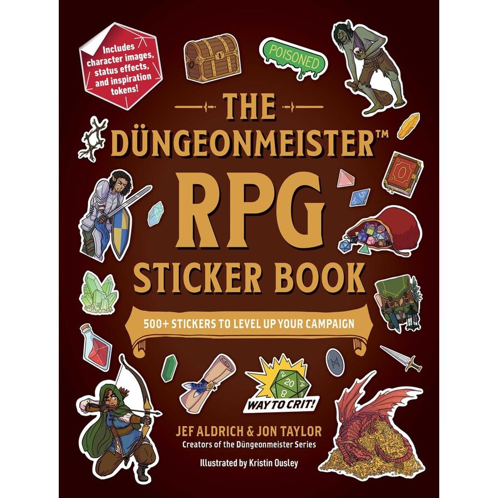 The Düngeonmeister RPG Sticker Book