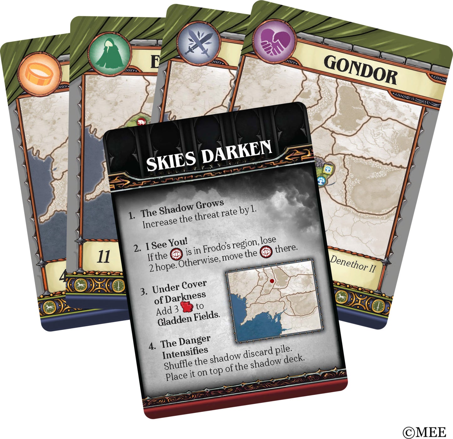 The Lord of the Rings Fate of the Fellowship - A Pandemic System Game