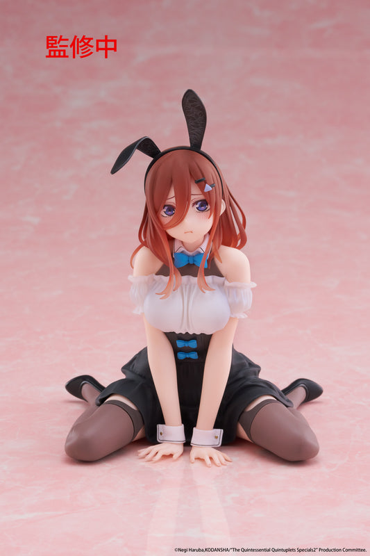 The Quintessential Quintuplets 3 Desktop Cute Figure Miku Nakano (Bunny Version)