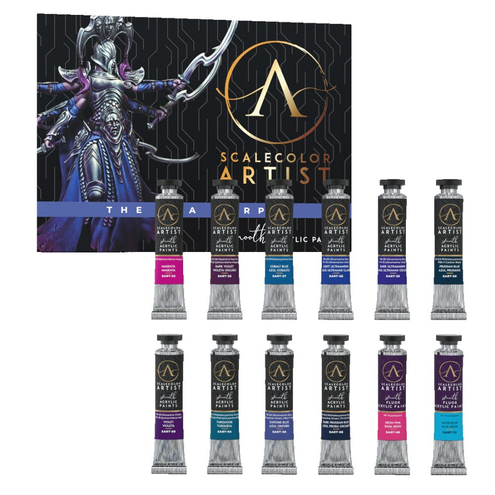 Scale 75 Scalecolor Artist - The Sea PurpplePaint Set