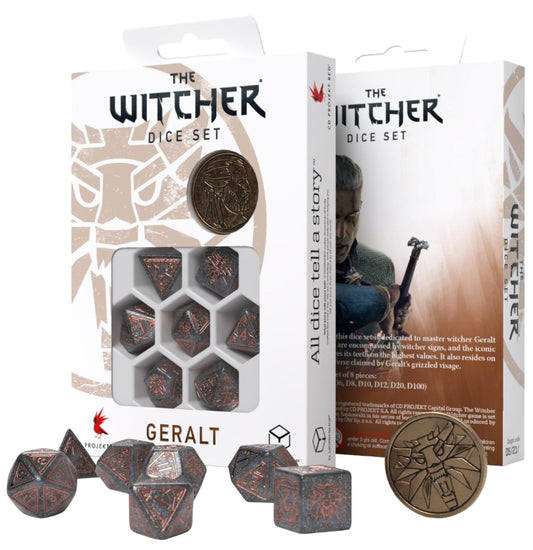 The Witcher Dice Set Geralt Price of Neutrality
