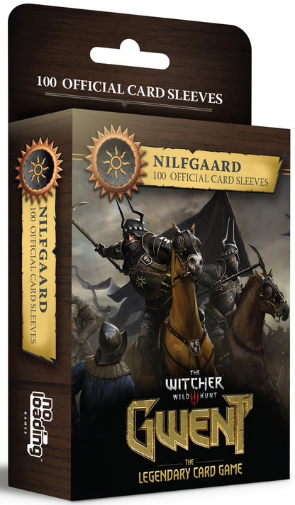 witcher card sleeves Unmatched: The Steel and Silver Sleeve Kit Crafted for resilience Gwent: Faction Sleeves - Northern