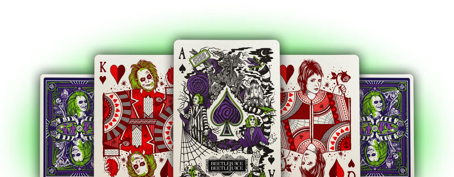 theory11 Beetlejuice Playing Cards