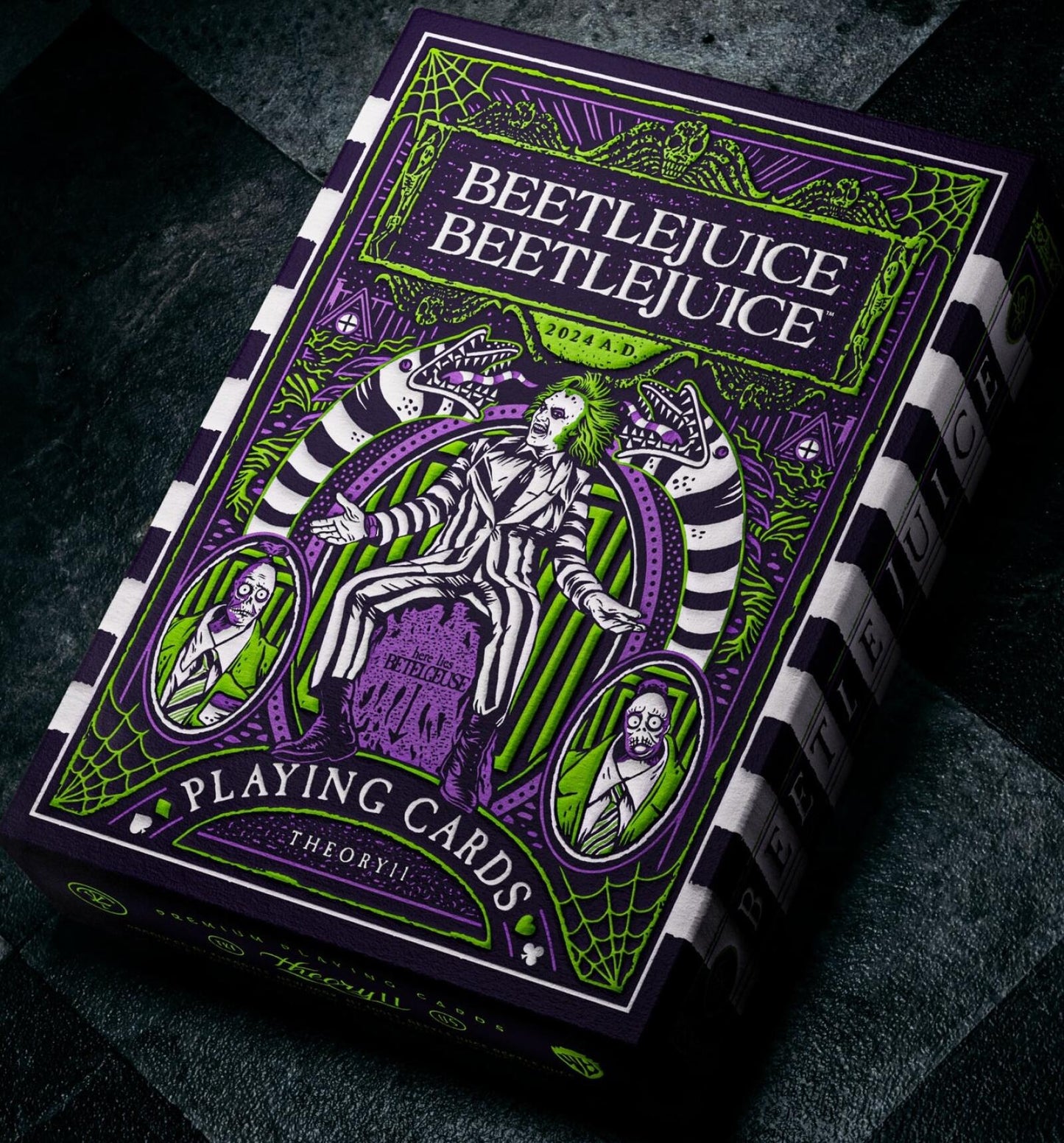theory11 Beetlejuice Playing Cards