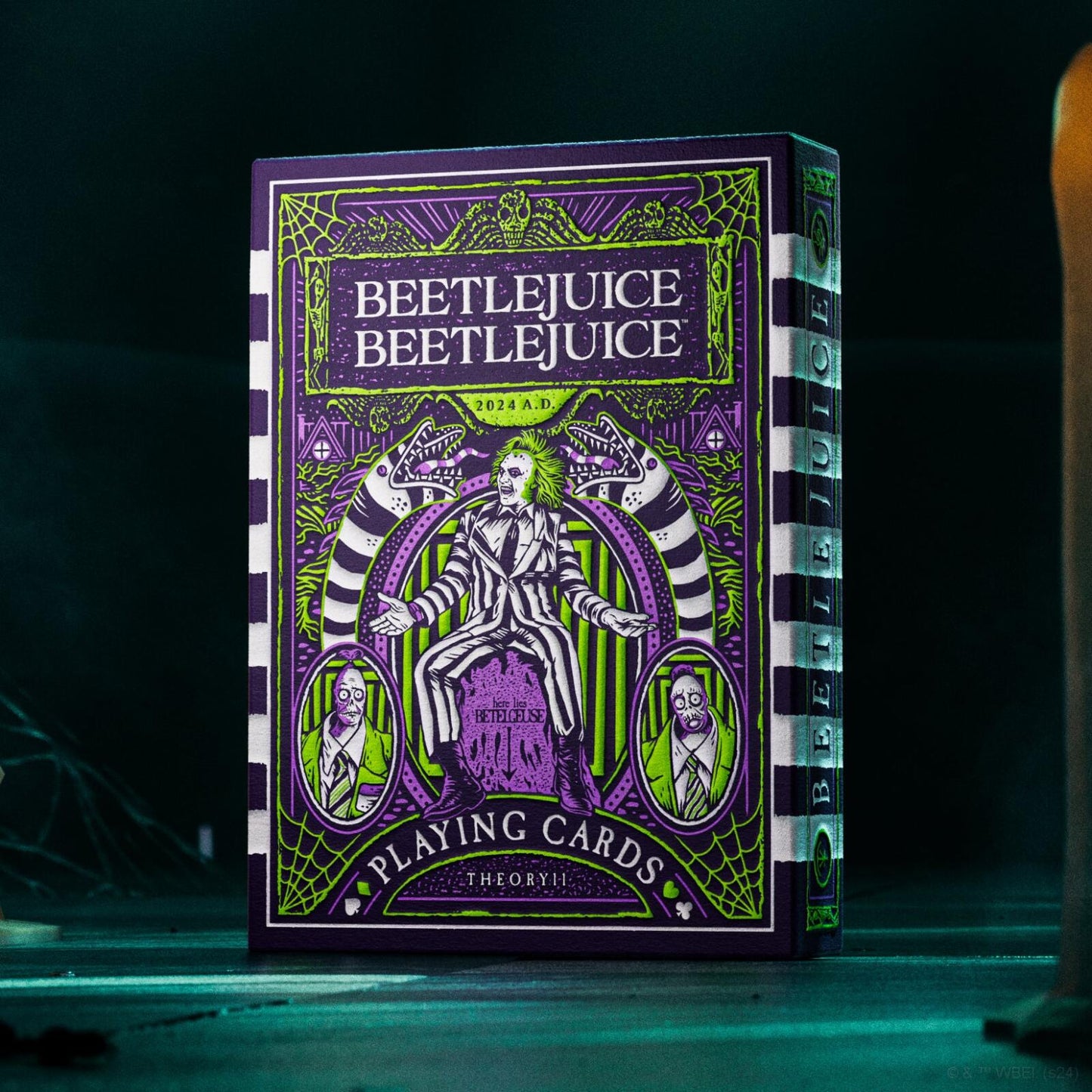 theory11 Beetlejuice Playing Cards