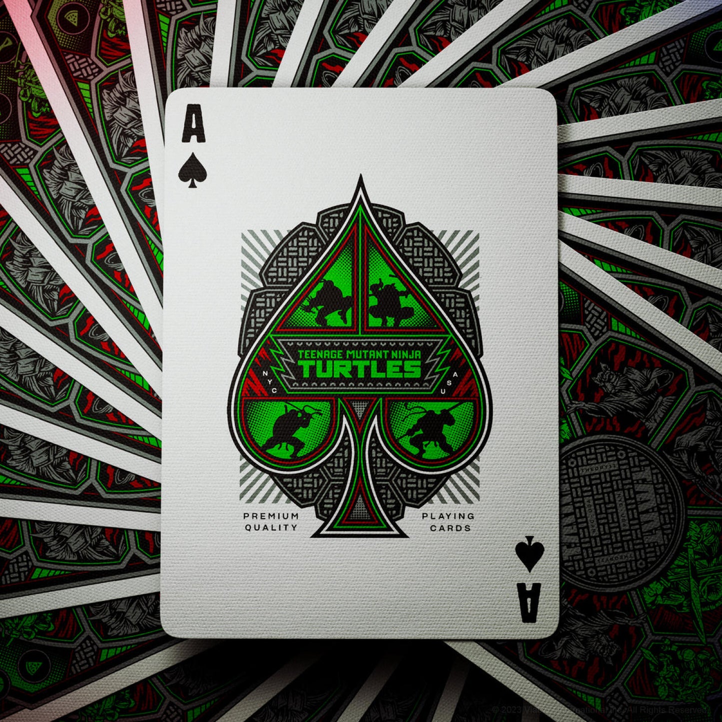 theory11 Deluxe Teenage Mutant Ninja Turtles Playing Cards