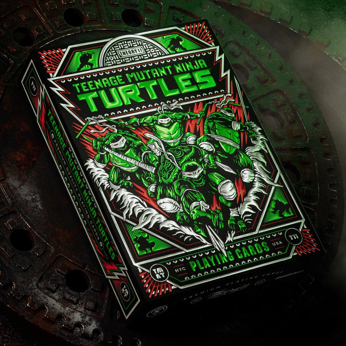 theory11 Deluxe Teenage Mutant Ninja Turtles Playing Cards