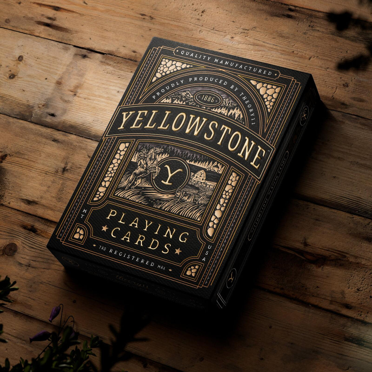 theory11 Deluxe Yellowstone Playing Cards