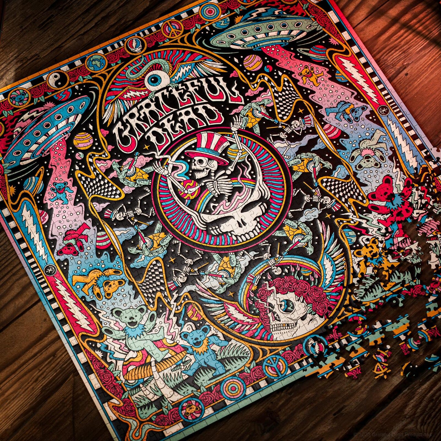 theory11 Grateful Dead Puzzle 1,000 Piece Jigsaw Puzzle