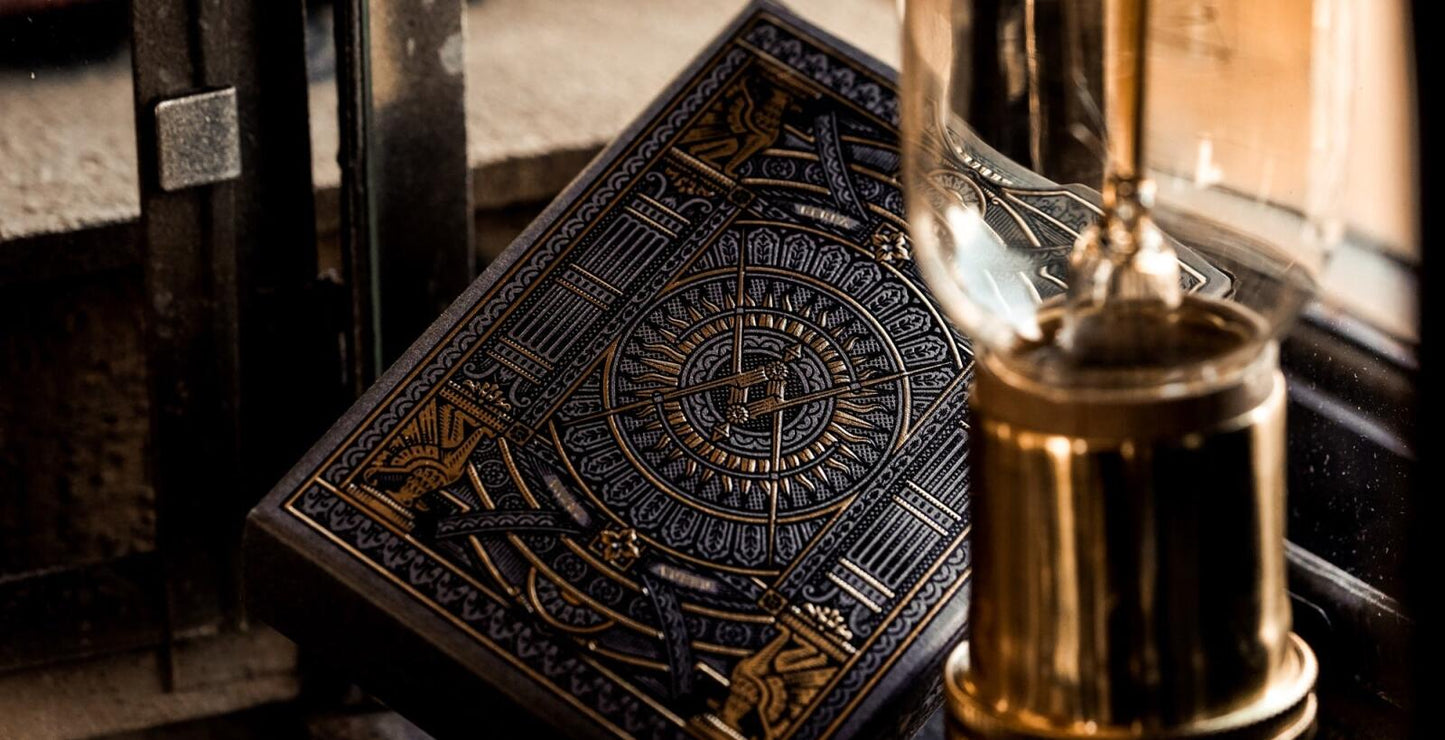 theory11 Hudson (Black) Playing Cards