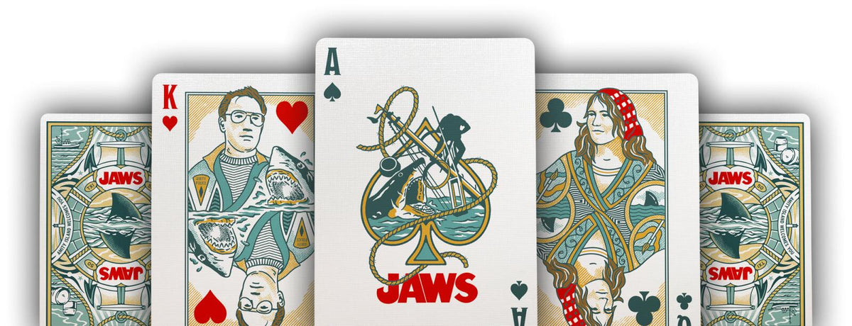 theory11 JAWS 50th Anniversary Playing Cards
