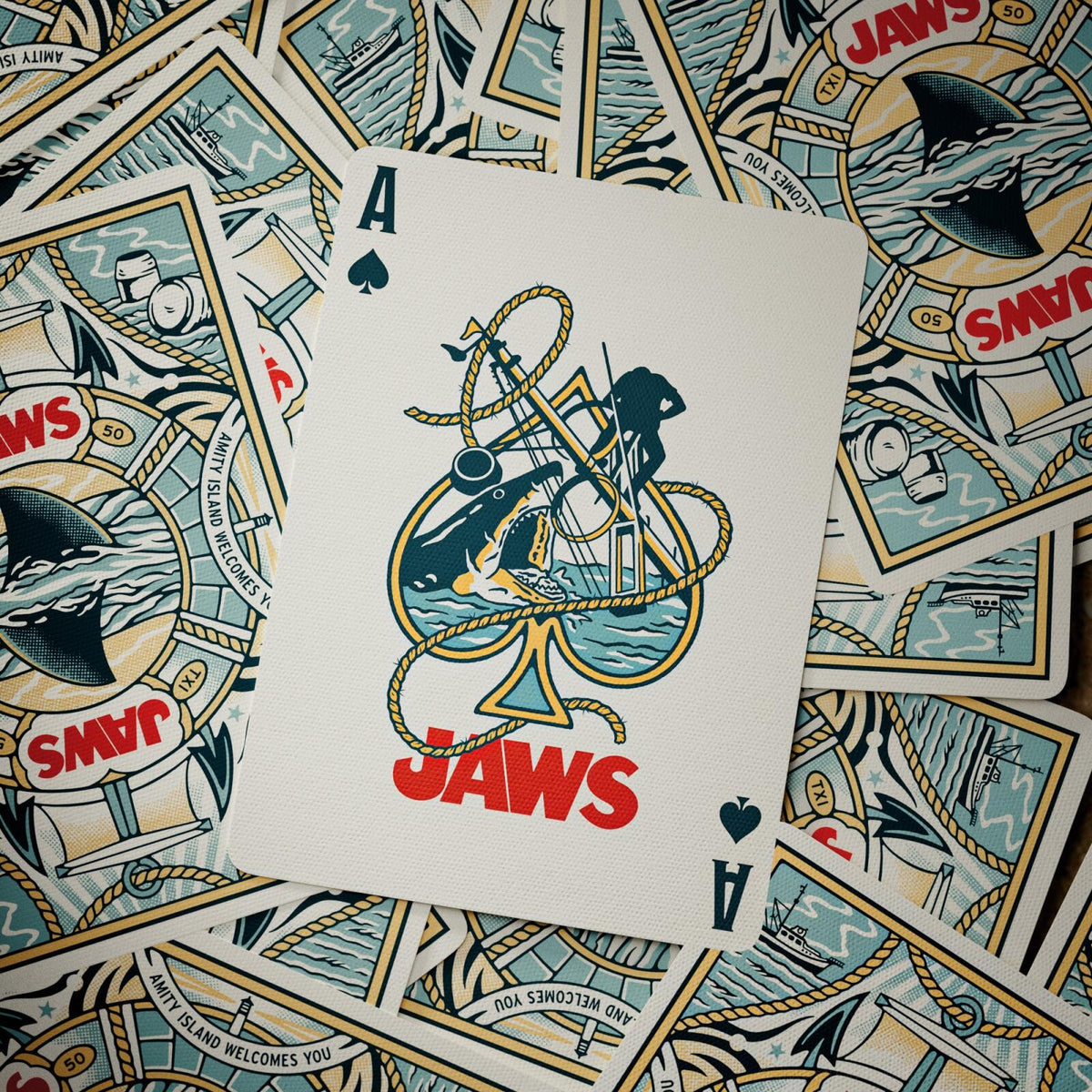 theory11 JAWS 50th Anniversary Playing Cards