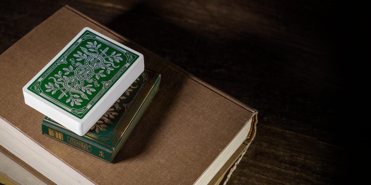theory11 Monarch (Green) Playing Cards