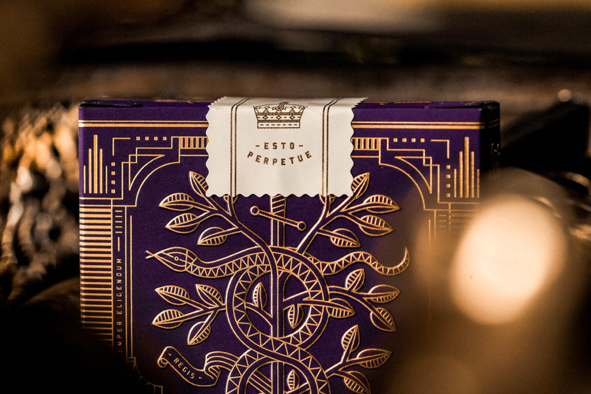 theory11 Monarch (Purple) Playing Cards
