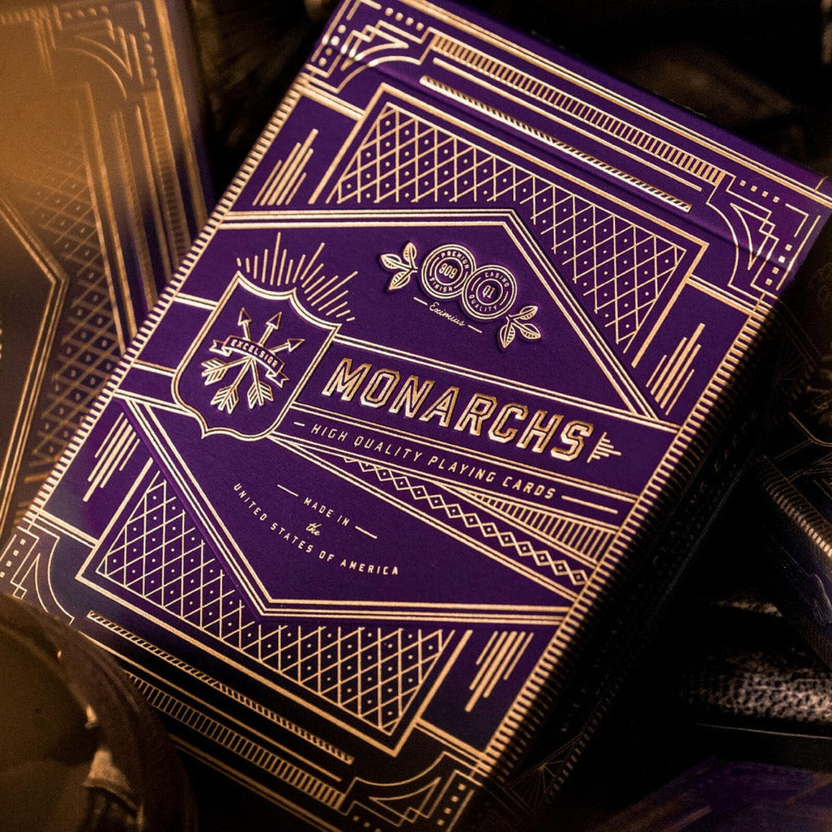 theory11 Monarch (Purple) Playing Cards