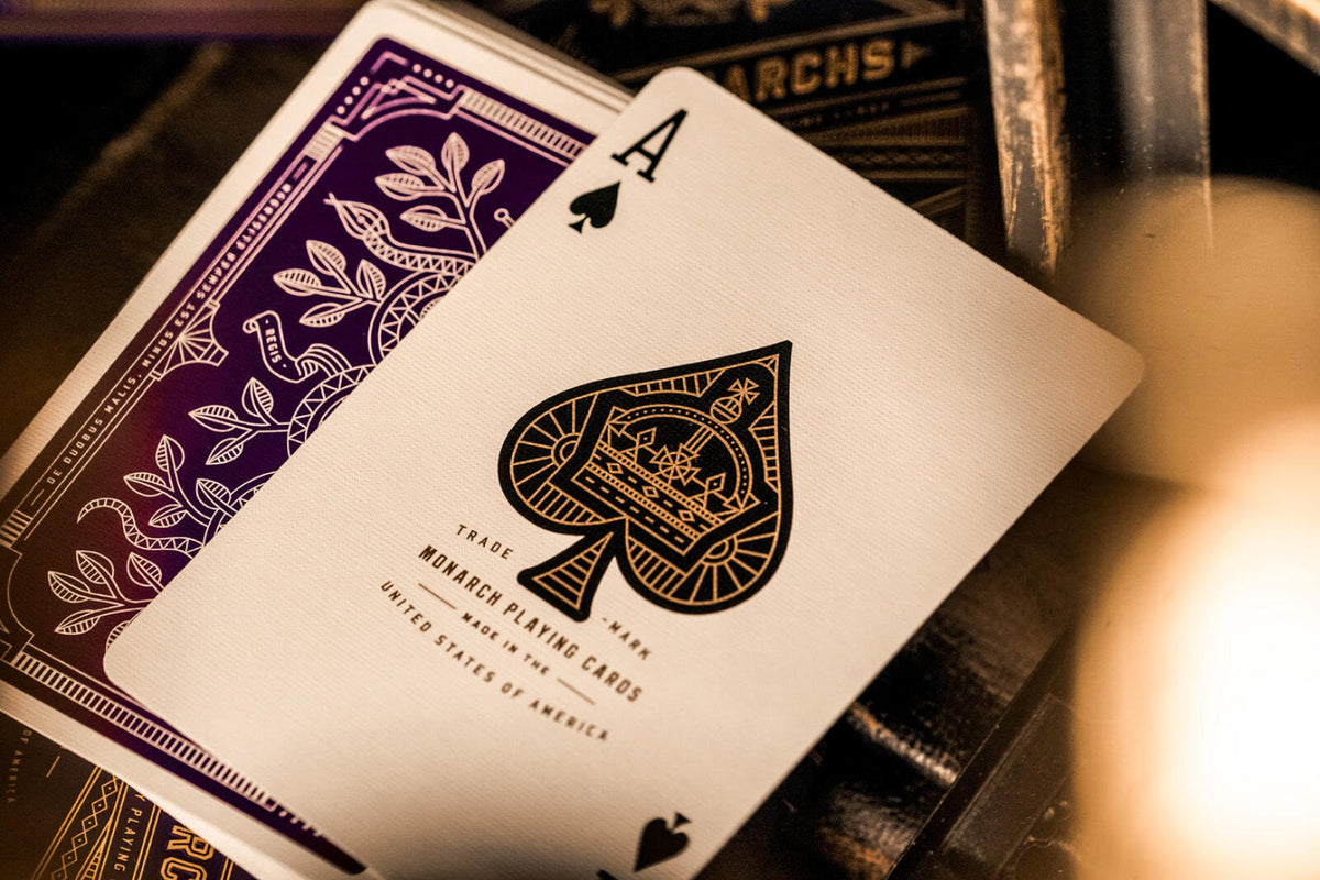 theory11 Monarch (Purple) Playing Cards