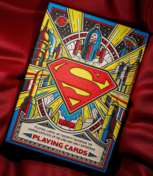 theory11 Superman Playing Cards