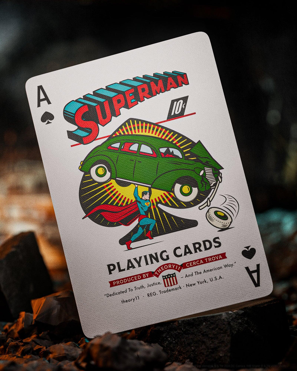 theory11 Superman Playing Cards
