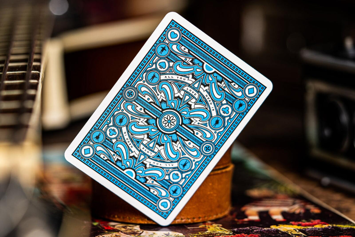 theory11 The Beatles (Blue) Playing Cards
