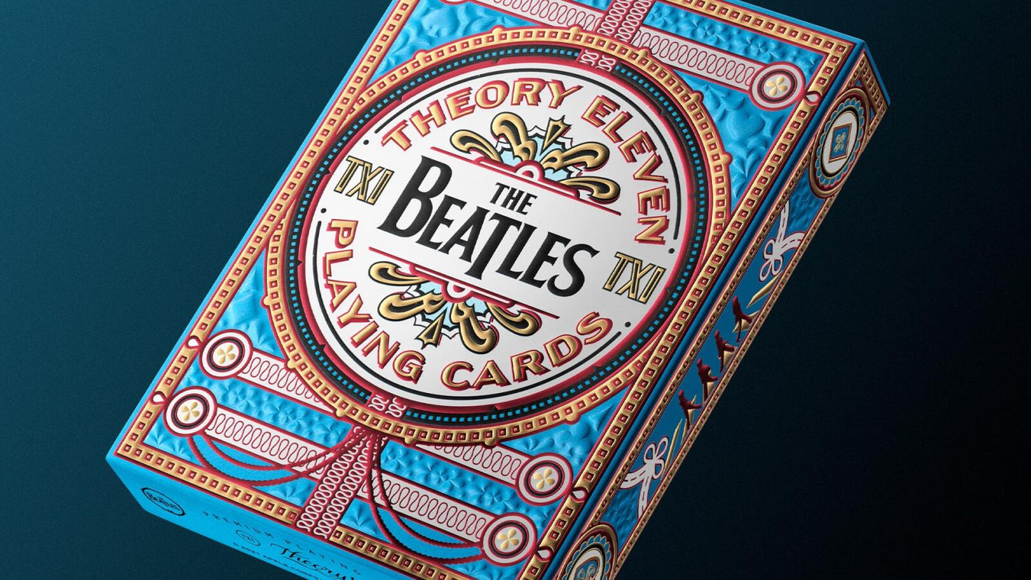 theory11 The Beatles (Blue) Playing Cards