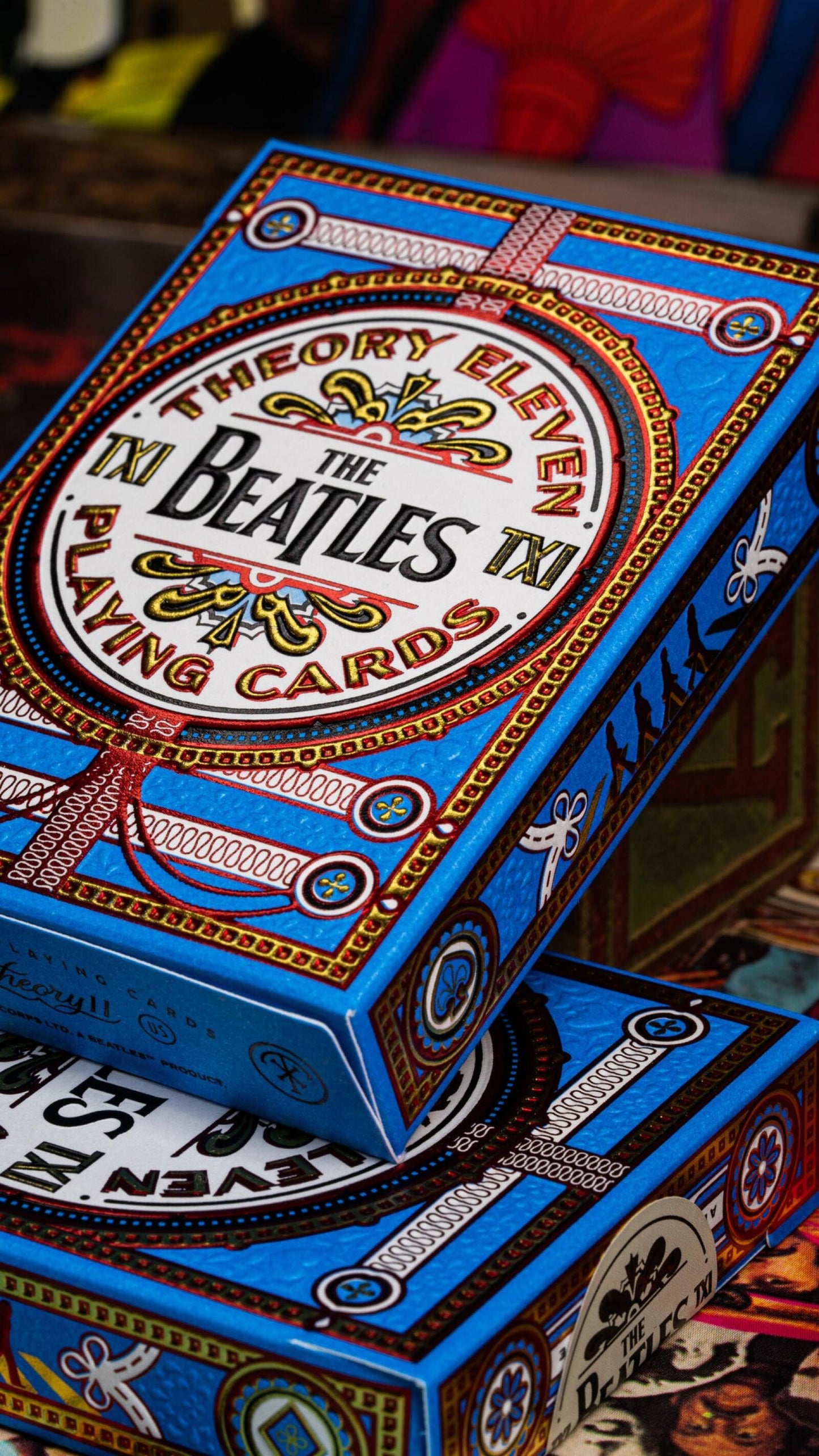 theory11 The Beatles (Blue) Playing Cards