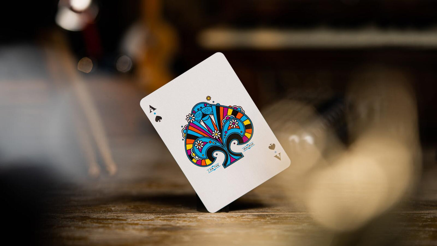 theory11 The Beatles (Blue) Playing Cards
