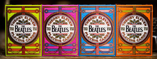 theory11 The Beatles Luxury Box Set (includes one of each color - four decks)