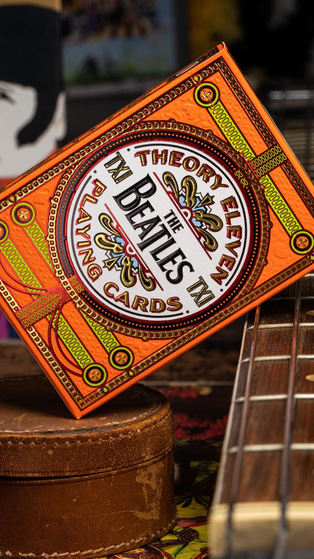 theory11 The Beatles (Orange) Playing Cards