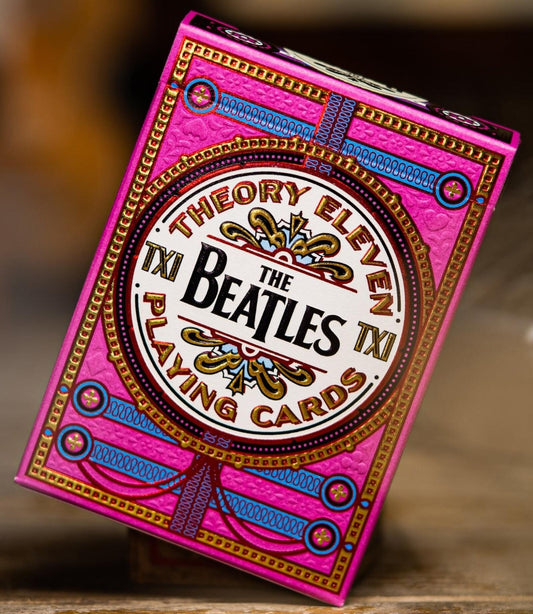 theory11 The Beatles (Pink) Playing Cards