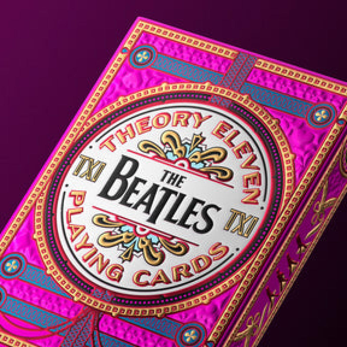 theory11 The Beatles (Pink) Playing Cards