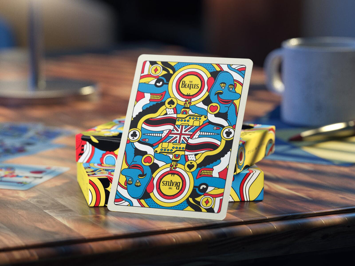 theory11 Yellow Submarine Playing Cards