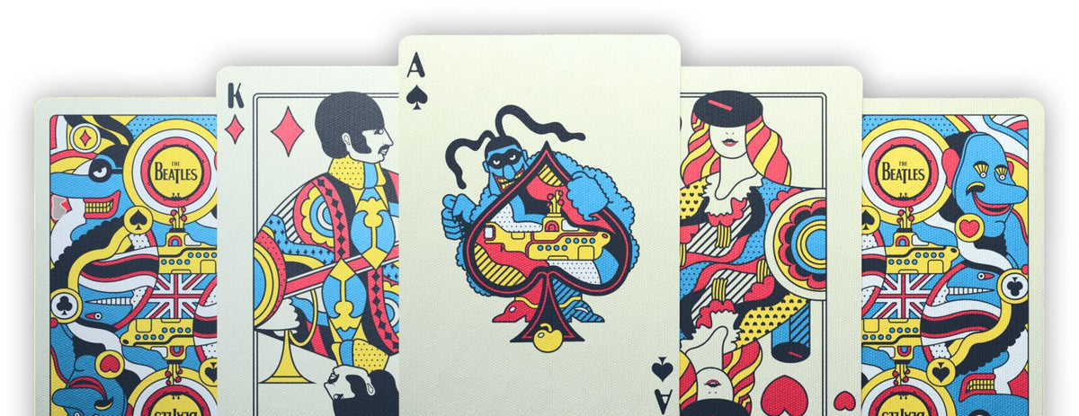 theory11 Yellow Submarine Playing Cards