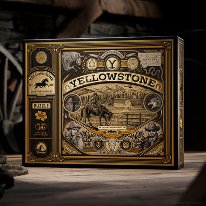 theory11 Yellowstone Puzzle 1,000 Piece Jigsaw Puzzle
