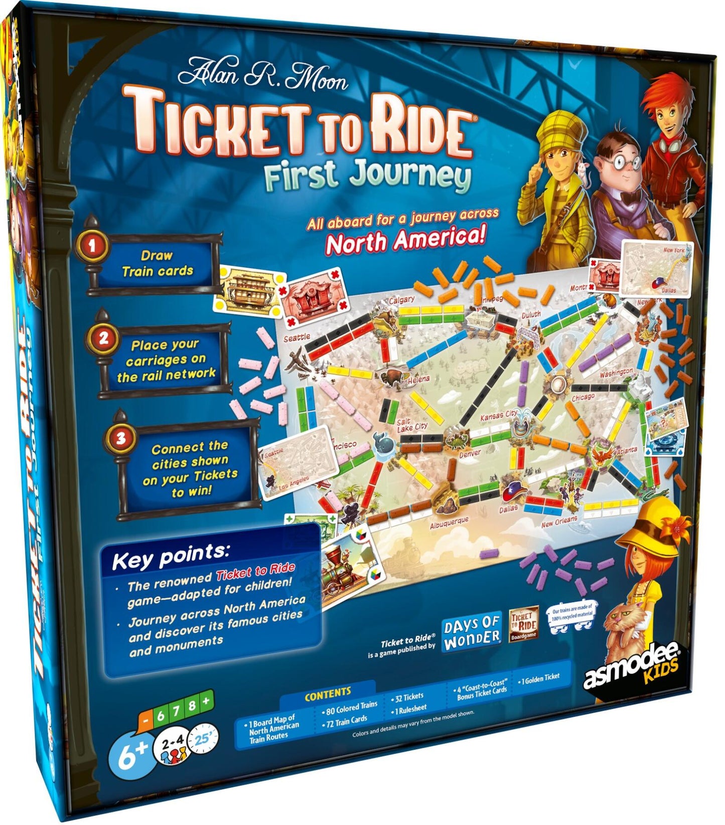 Ticket to Ride First Journey