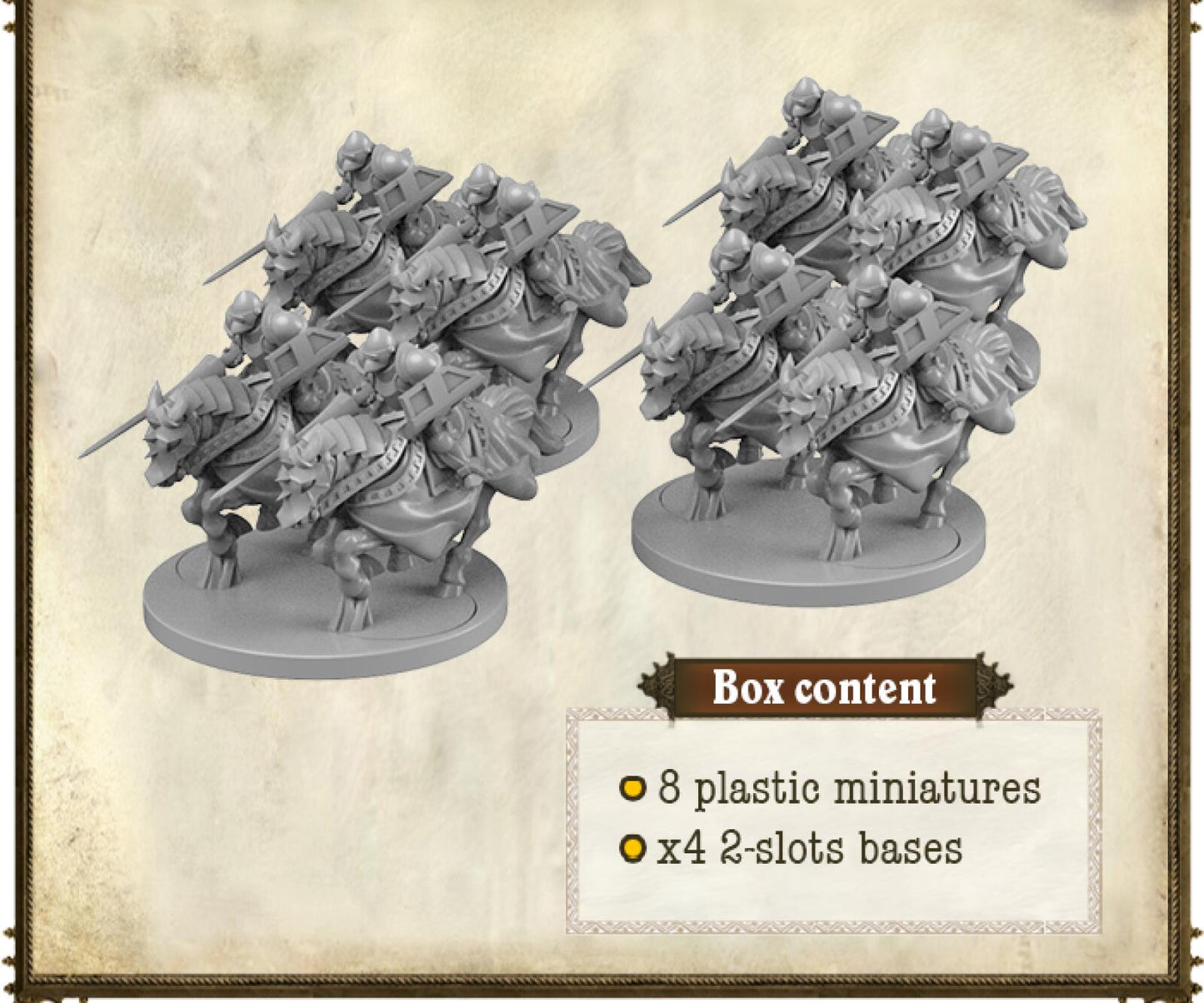 Time of Legends Joan of Arc 1.5 Reinforcement Box #6 Extra Miniatures