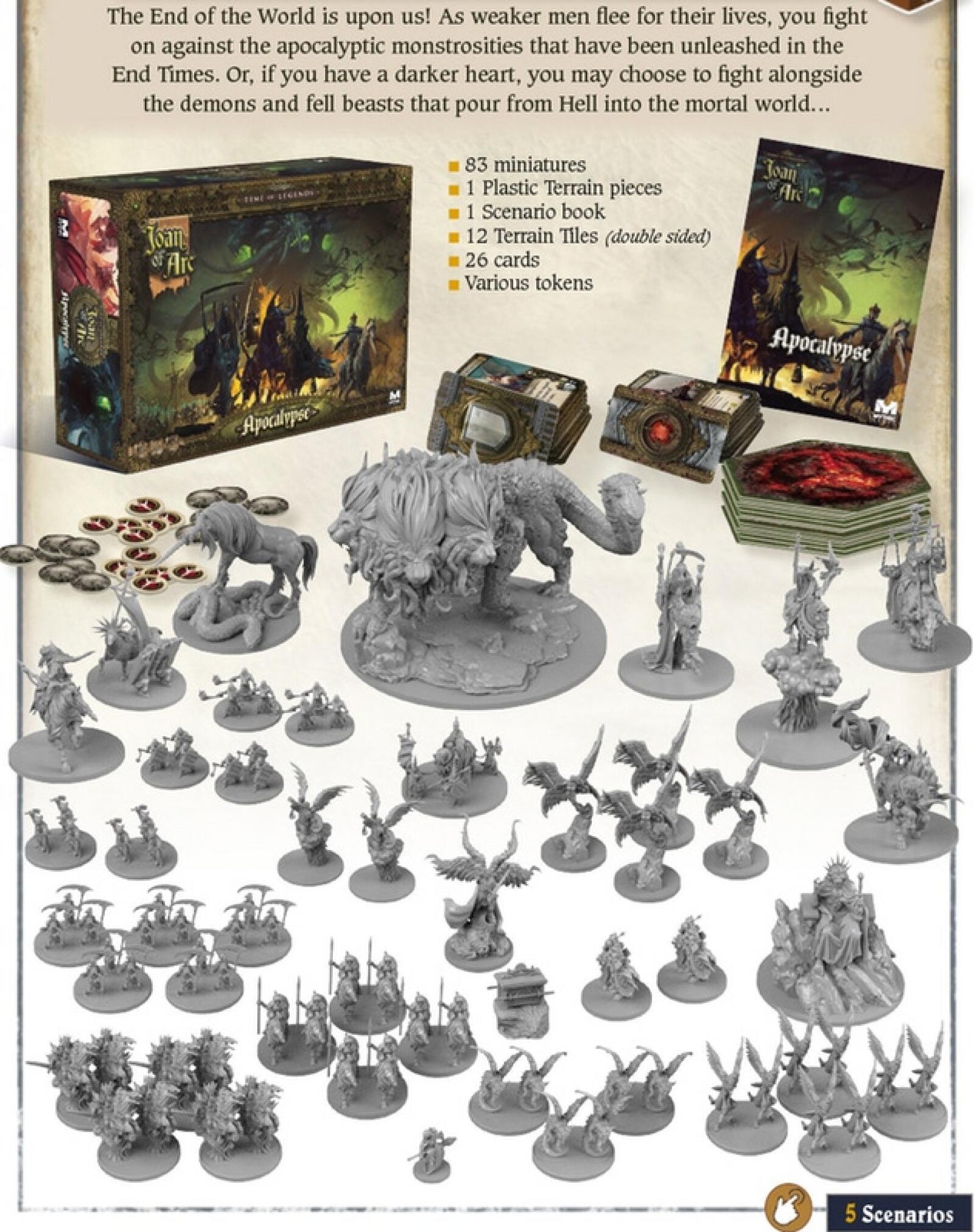 Time of Legends Joan of Arc Apocalypse Expansion