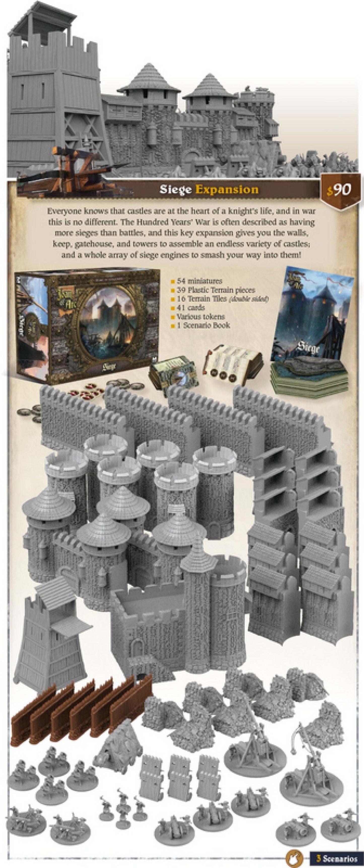 Time of Legends Joan of Arc Siege Expansion