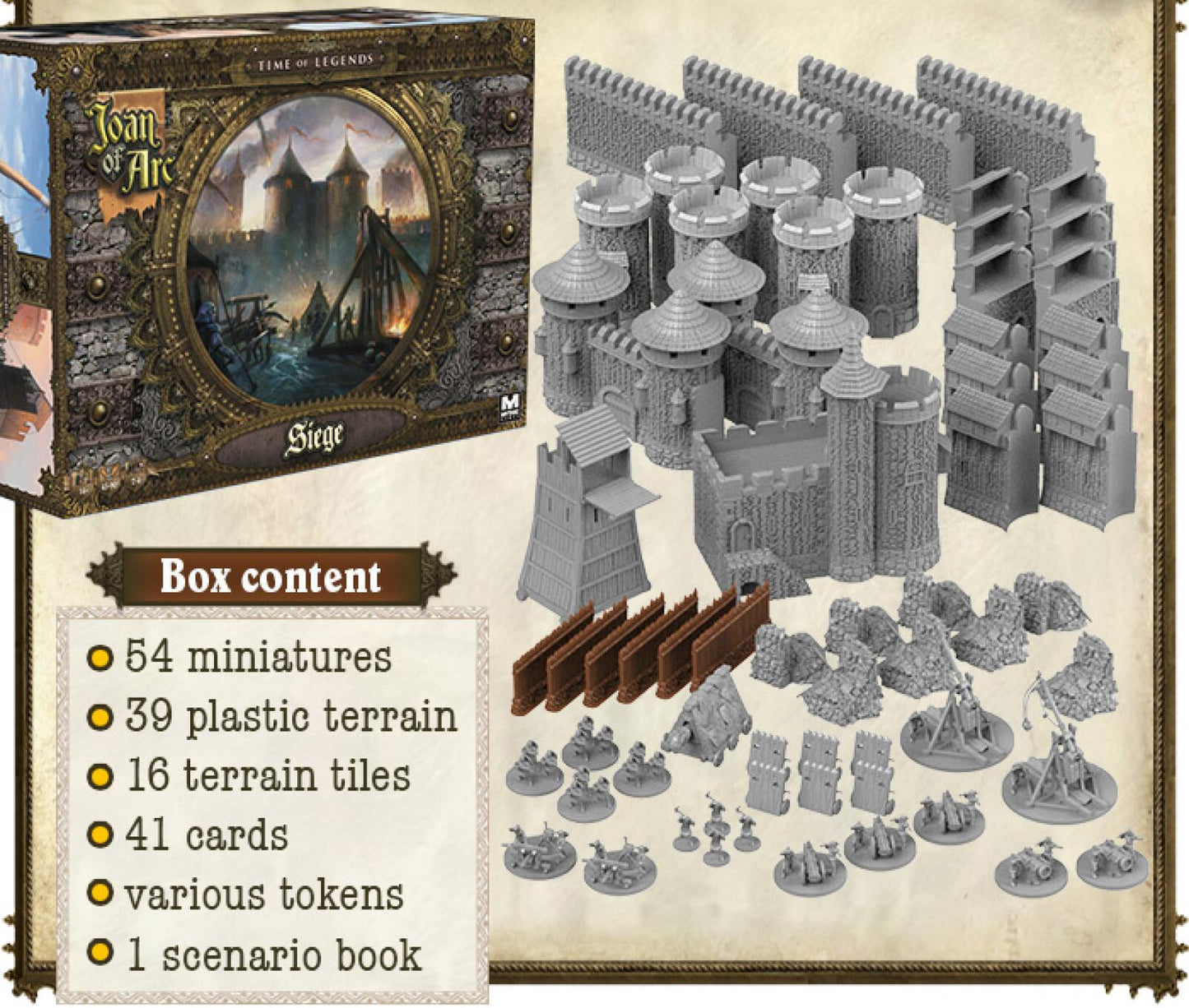 Time of Legends Joan of Arc Siege Expansion