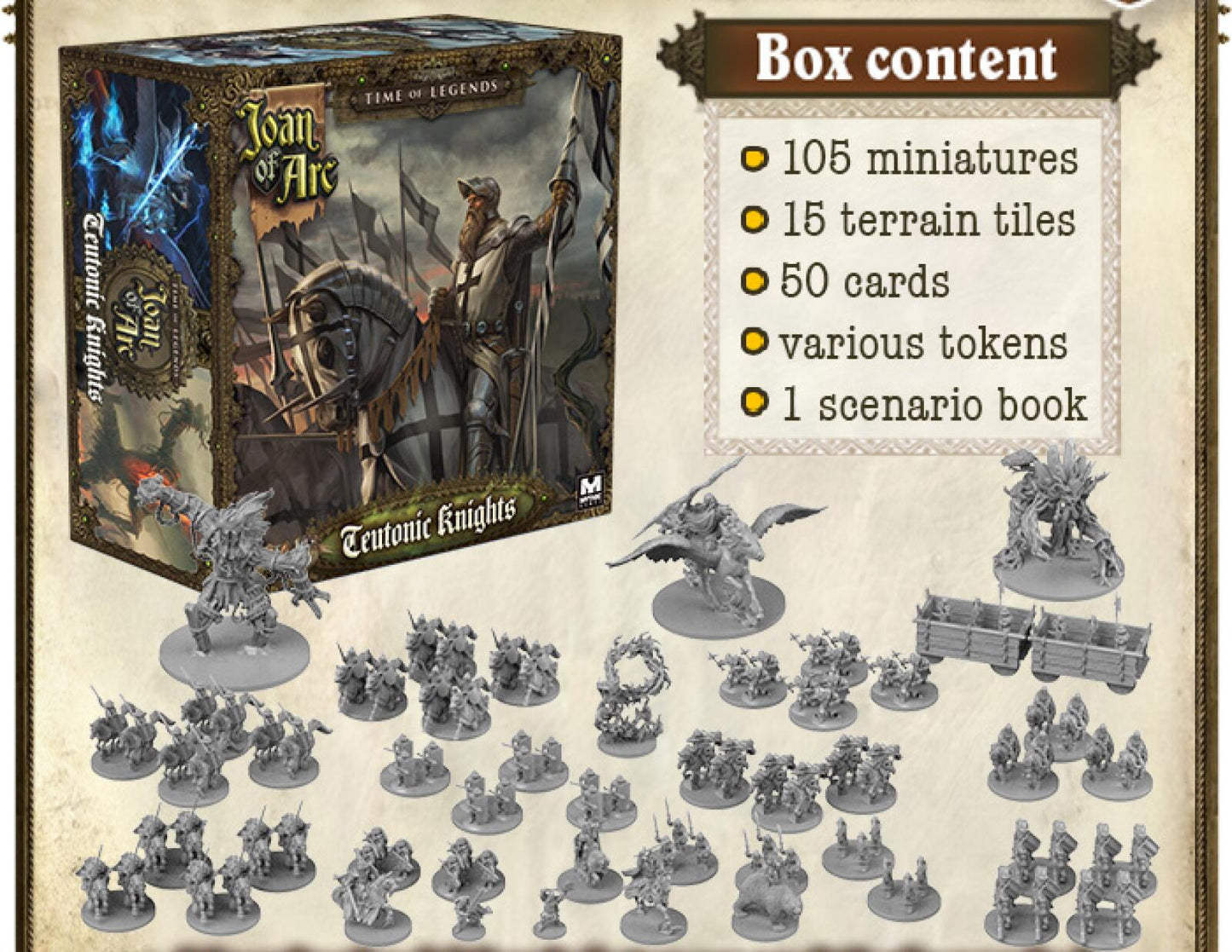 Time of Legends Joan of Arc Teutonic Knights Expansion