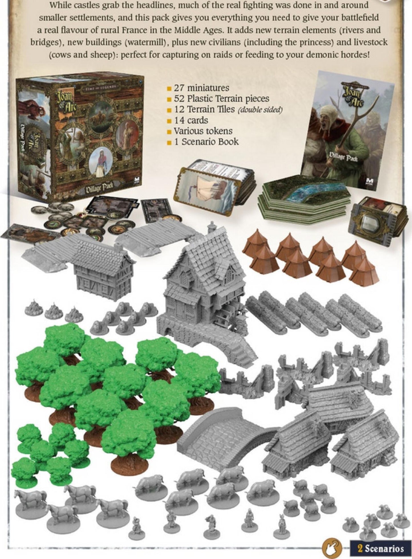 Time of Legends Joan of Arc Village Pack Expansion