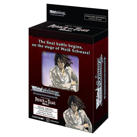 [Weiss Schwarz] Attack on Titan: Final Season English Trial ﻿Deck - Single Pack