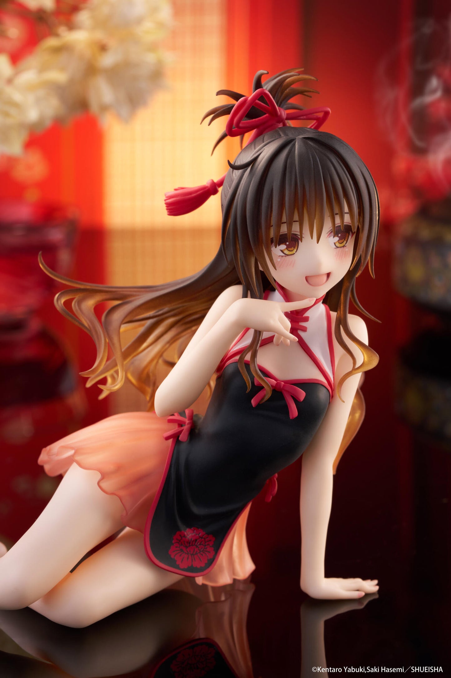 To Love-Ru Darkness Desktop Cute Figure Mikan Yuki (Chinese Dress Version)