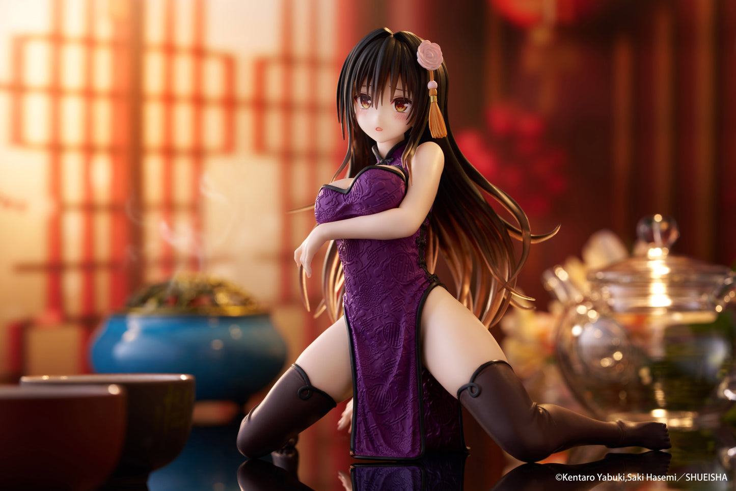 To Love-Ru Darkness Desktop Cute Figure Yui Kotegawa (Chinese Dress Version)