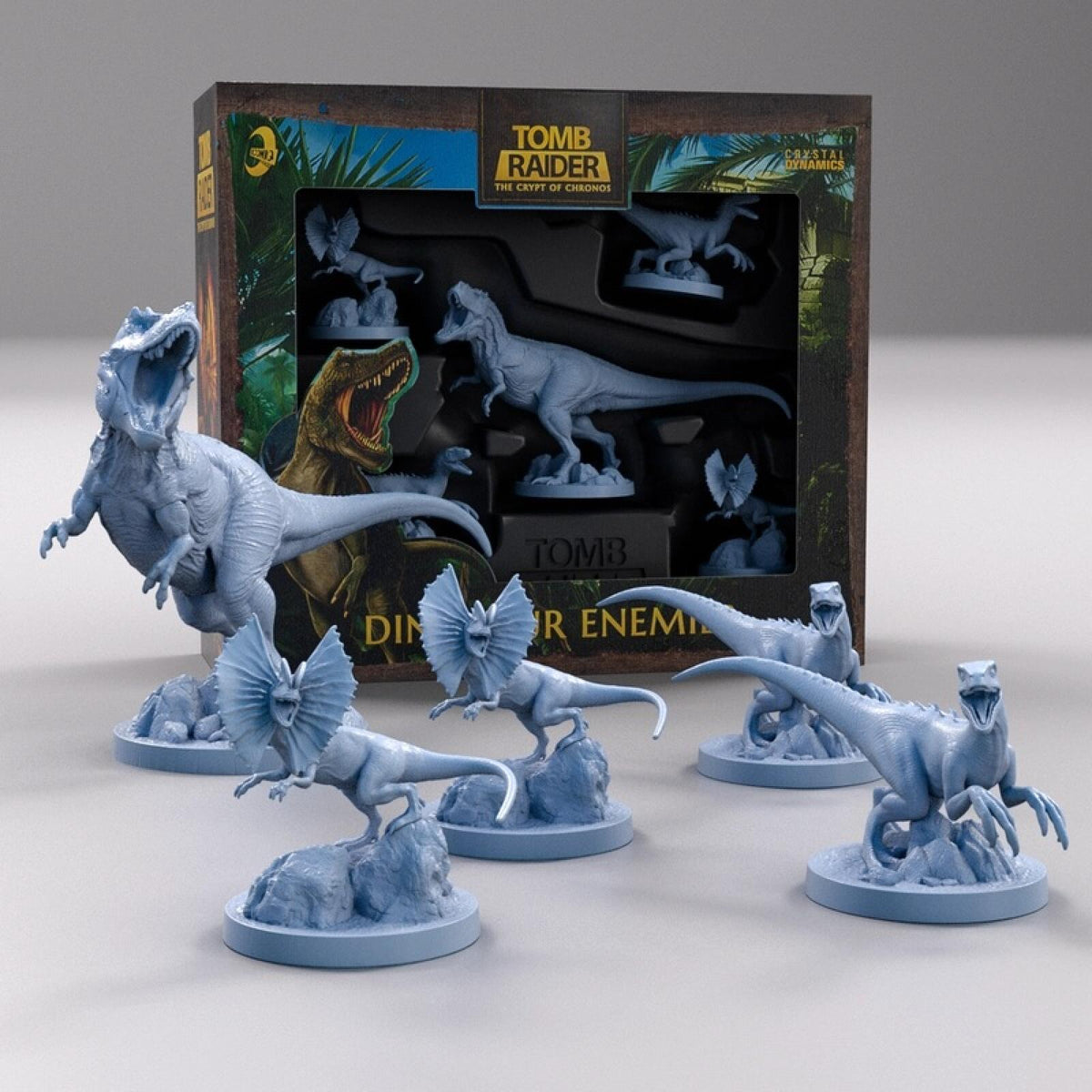 Tomb Raider The Crypt of Chronos - Dinosaur Enemies