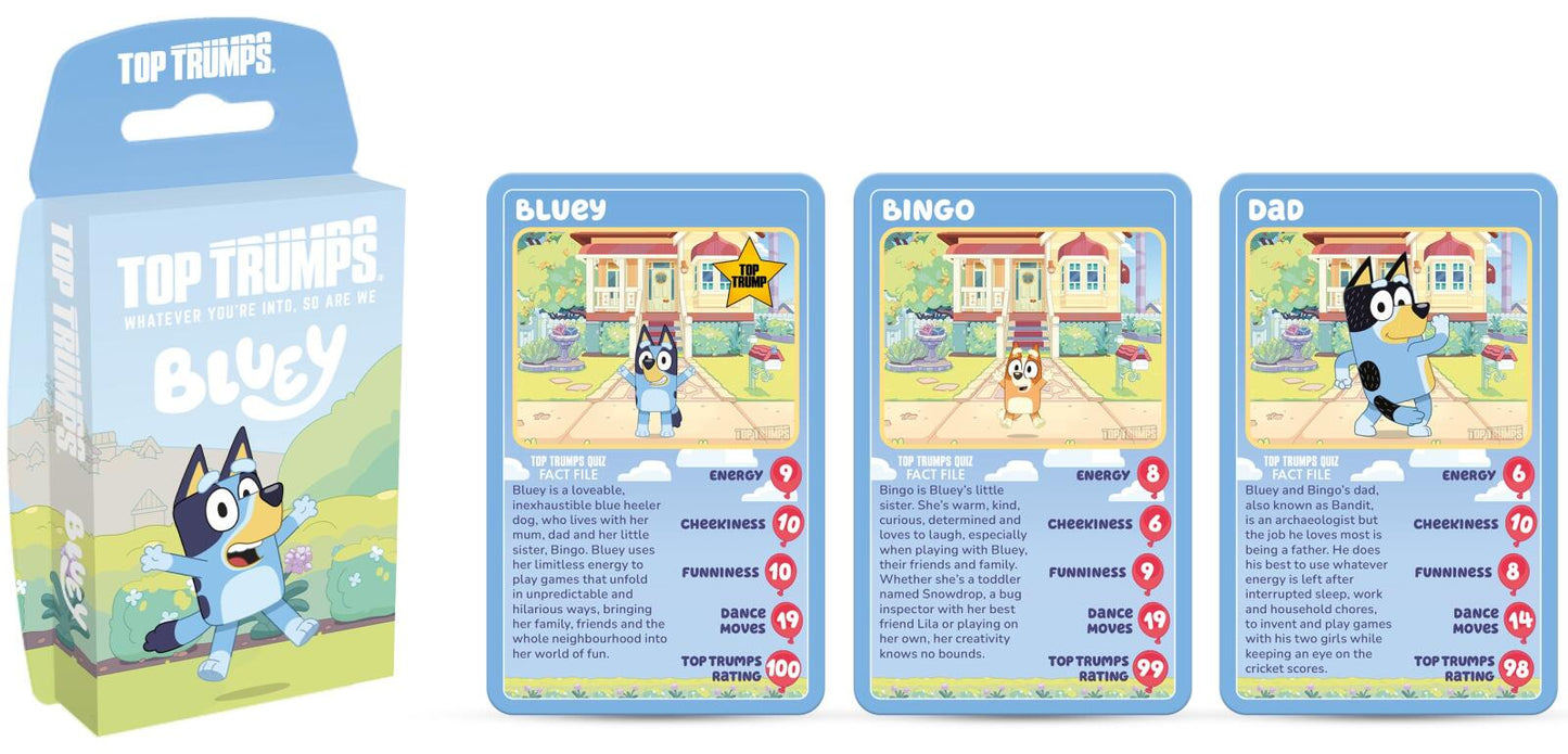 Top Trumps Specials Bluey