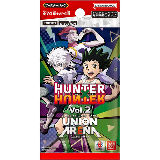 Union Arena - Hunter x Hunter Vol.2 EX01BT (Japanese) Booster Pack