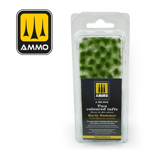 Ammo by MIG - Dioramas - Two Coloured Tufts - Early Summer