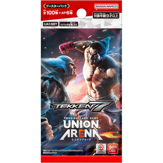 Union Arena TCG - Tekken 7 UA13BT (Japanese) Booster Pack