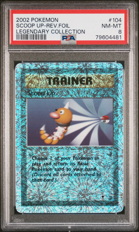 2002 Pokemon Legendary Collection 104 Scoop Up - Rev.Foil